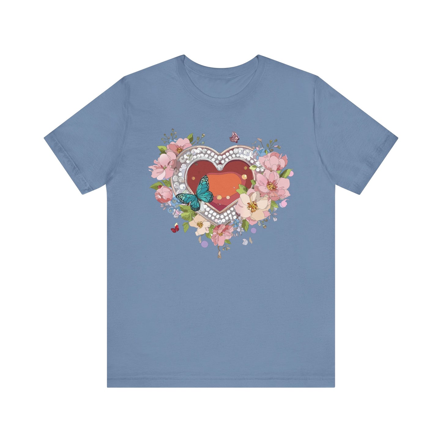 Heart Tee Shirt, Shirt with Heart