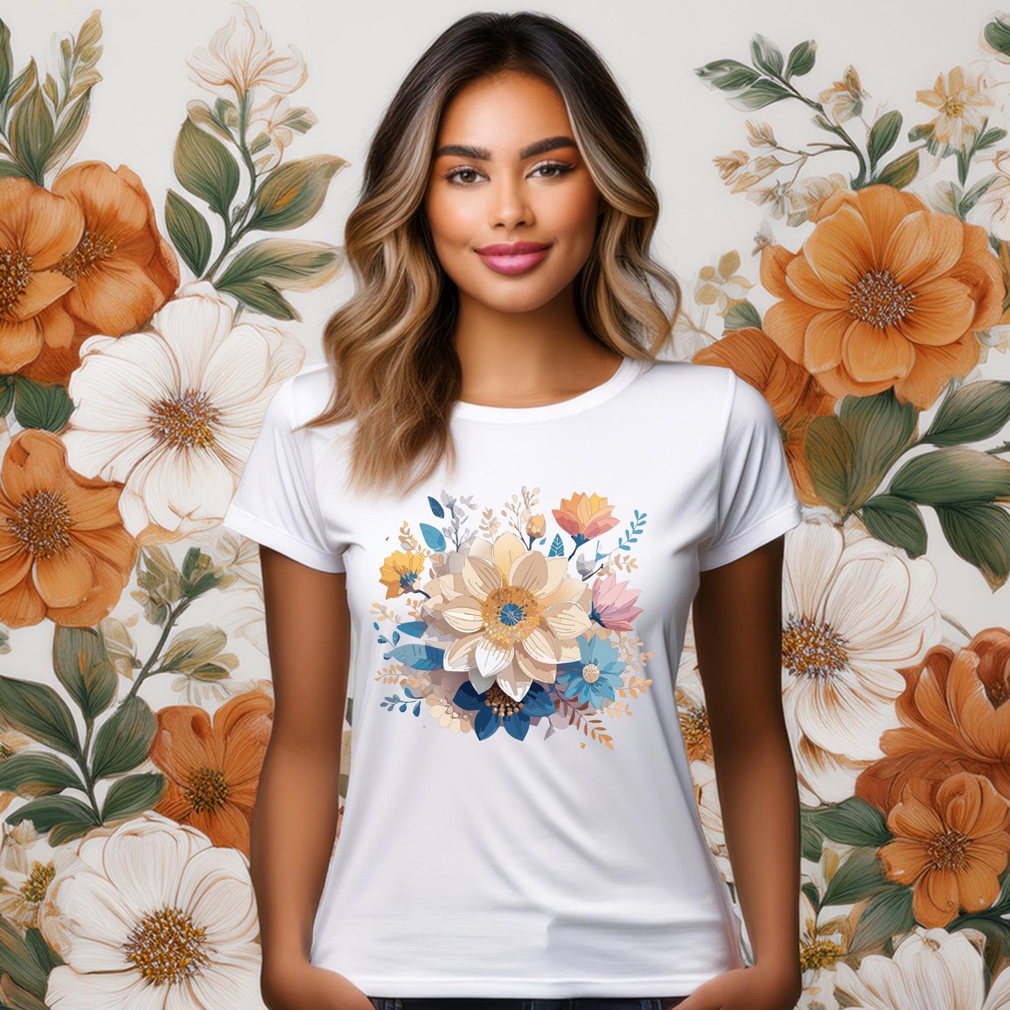 Floral shirt, Flower shirt