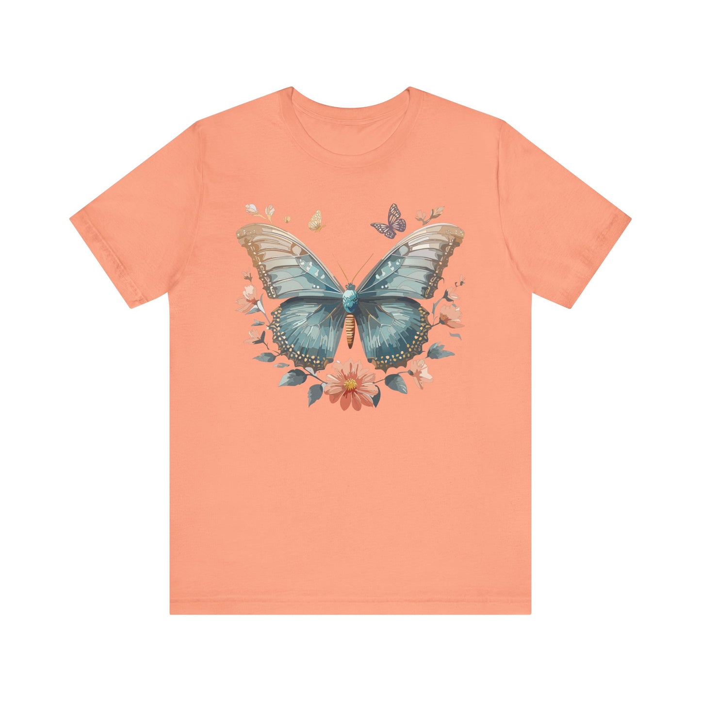 Butterfly Tee Shirt, Shirt with Butterfly