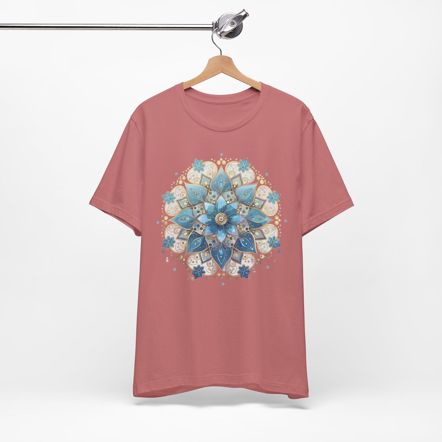 Floral Mandala Shirt, Flowers Mandala Shirt