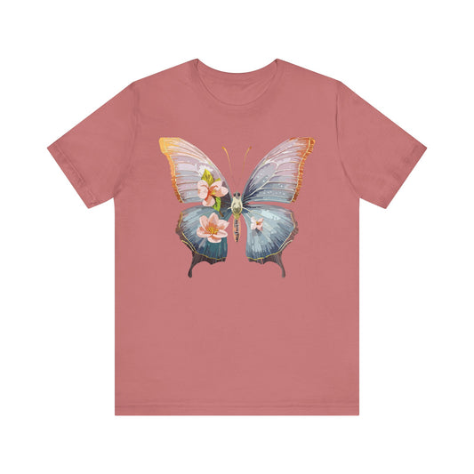 Butterfly Tee Shirt, Shirt with Butterfly