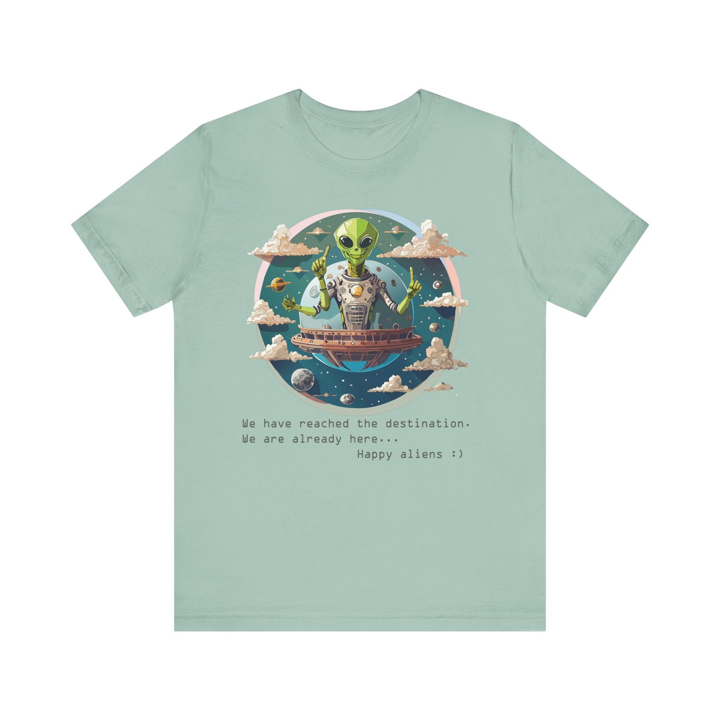 Funny Aliens Shirt, T-Shirt with Funny Aliens
