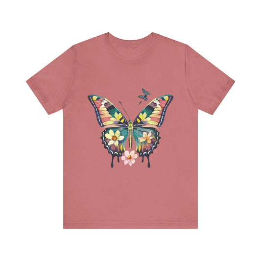 Butterfly Tee Shirt, Shirt with Butterfly