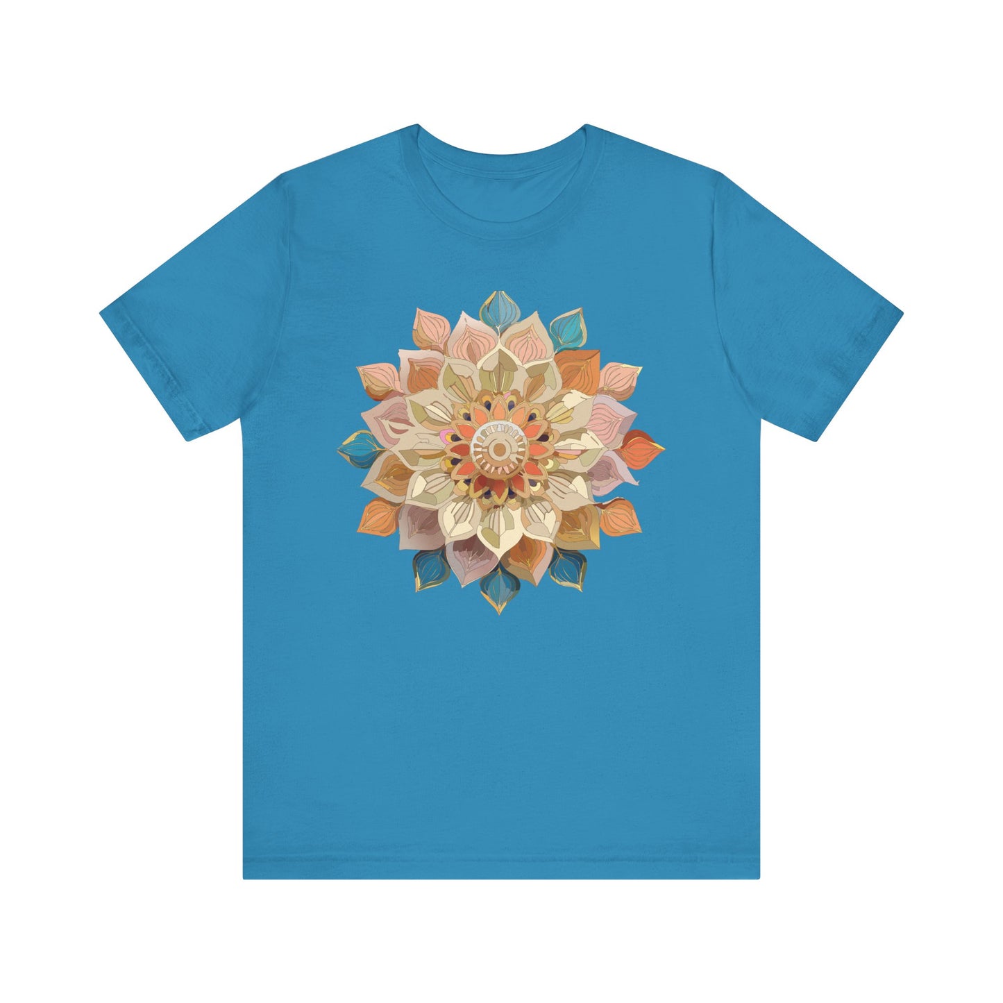 Floral Mandala Shirt, Flowers Mandala Shirt