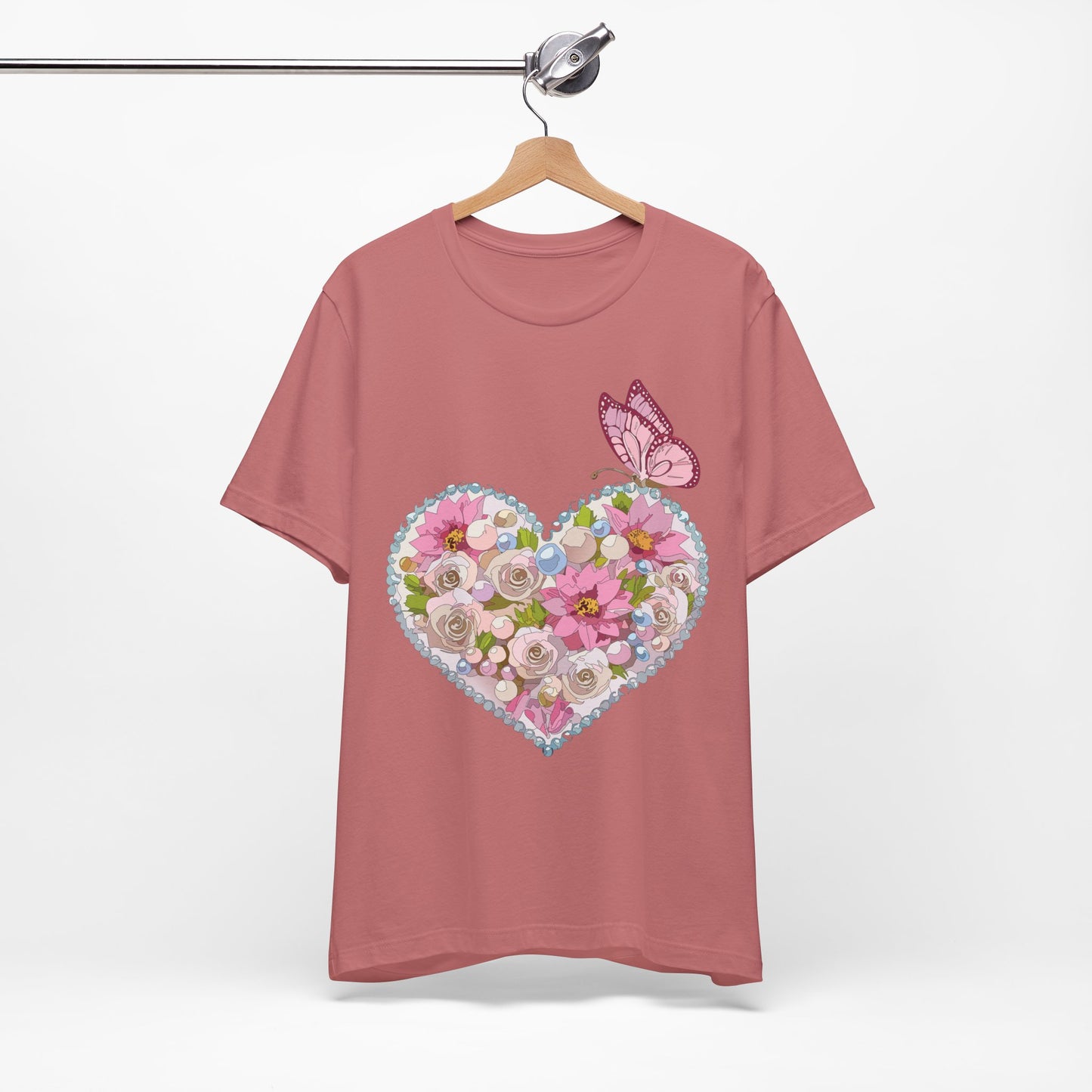 Heart Tee Shirt, Shirt with Heart