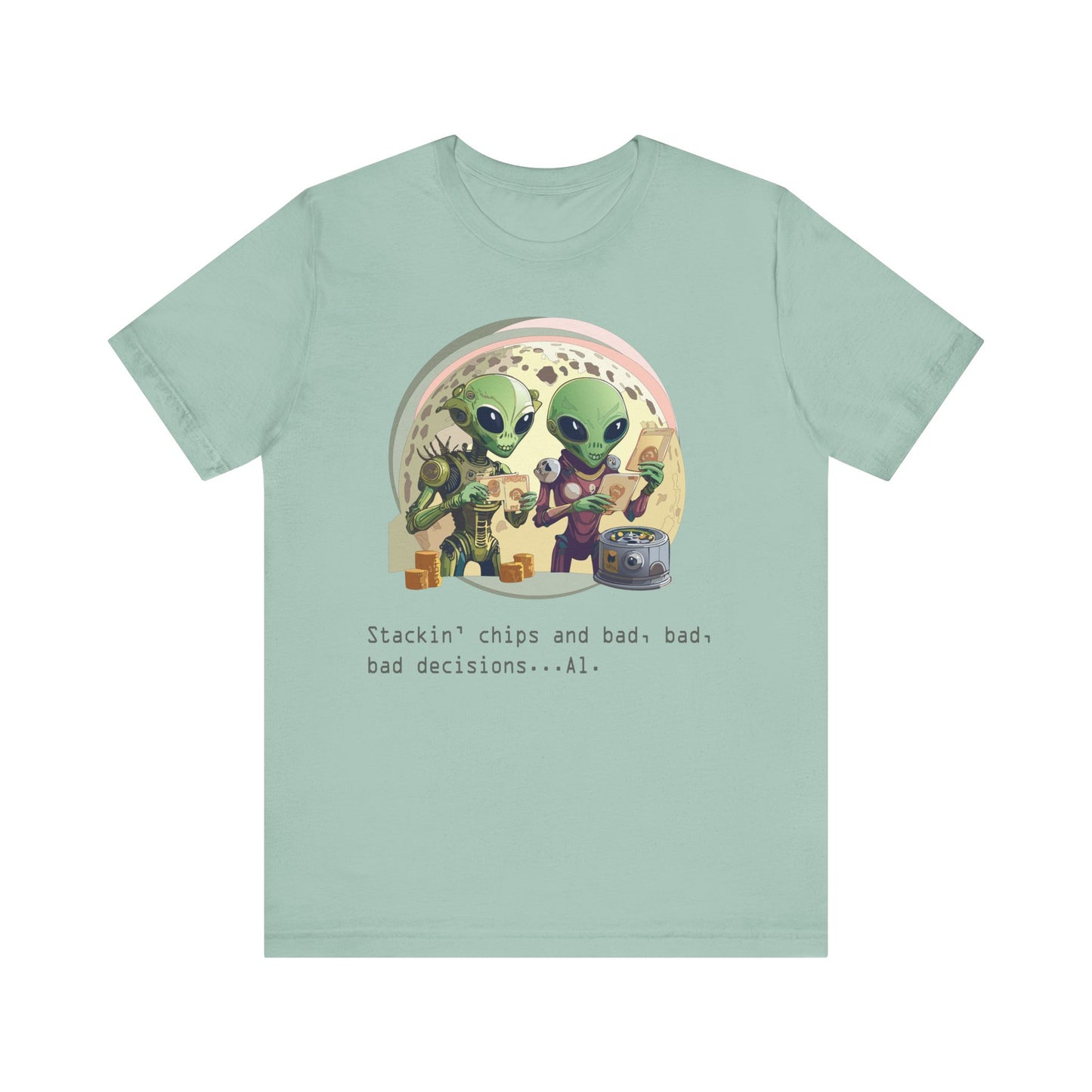 Funny Aliens Shirt, T-Shirt with Funny Aliens