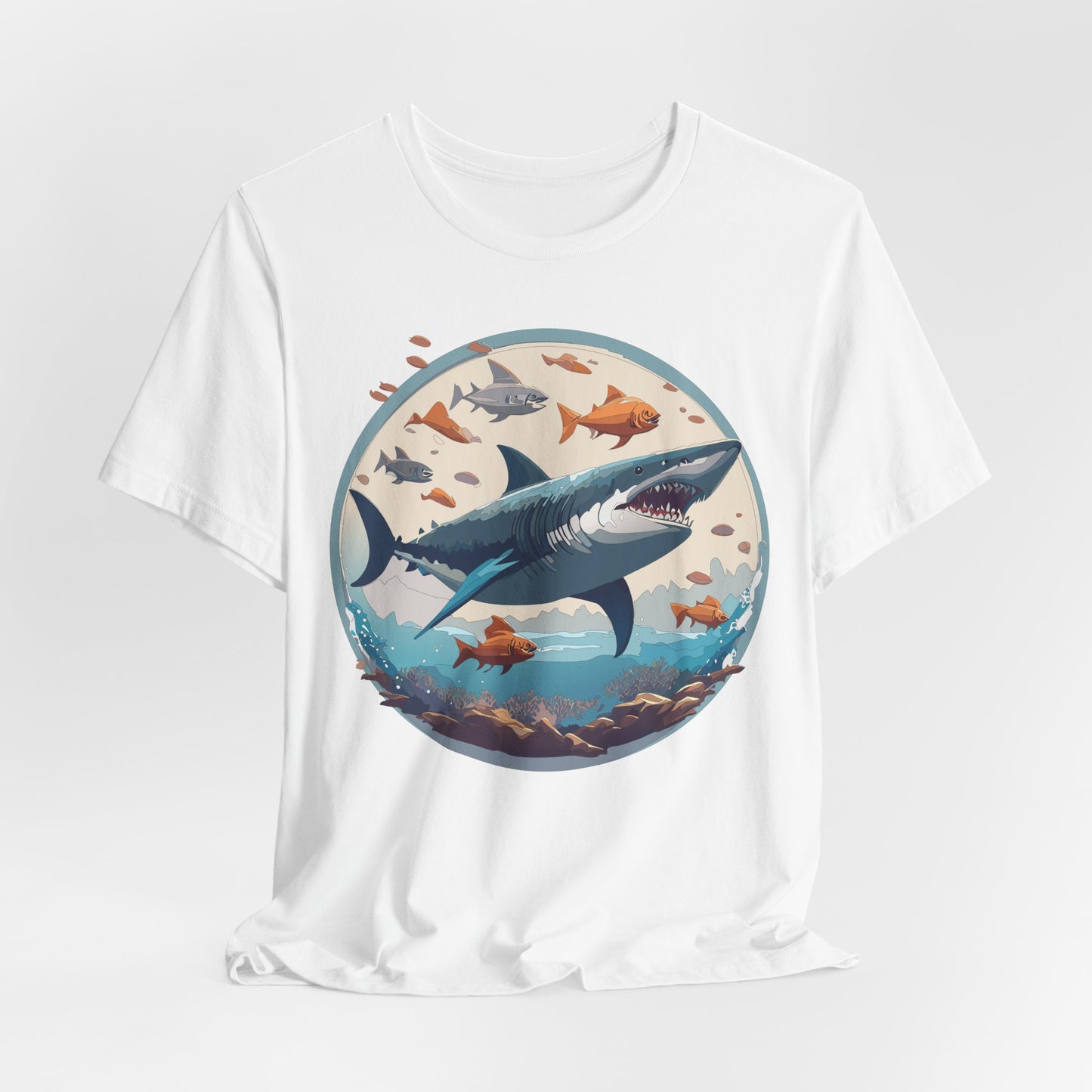 Animals Shirt, Shirt with Shark