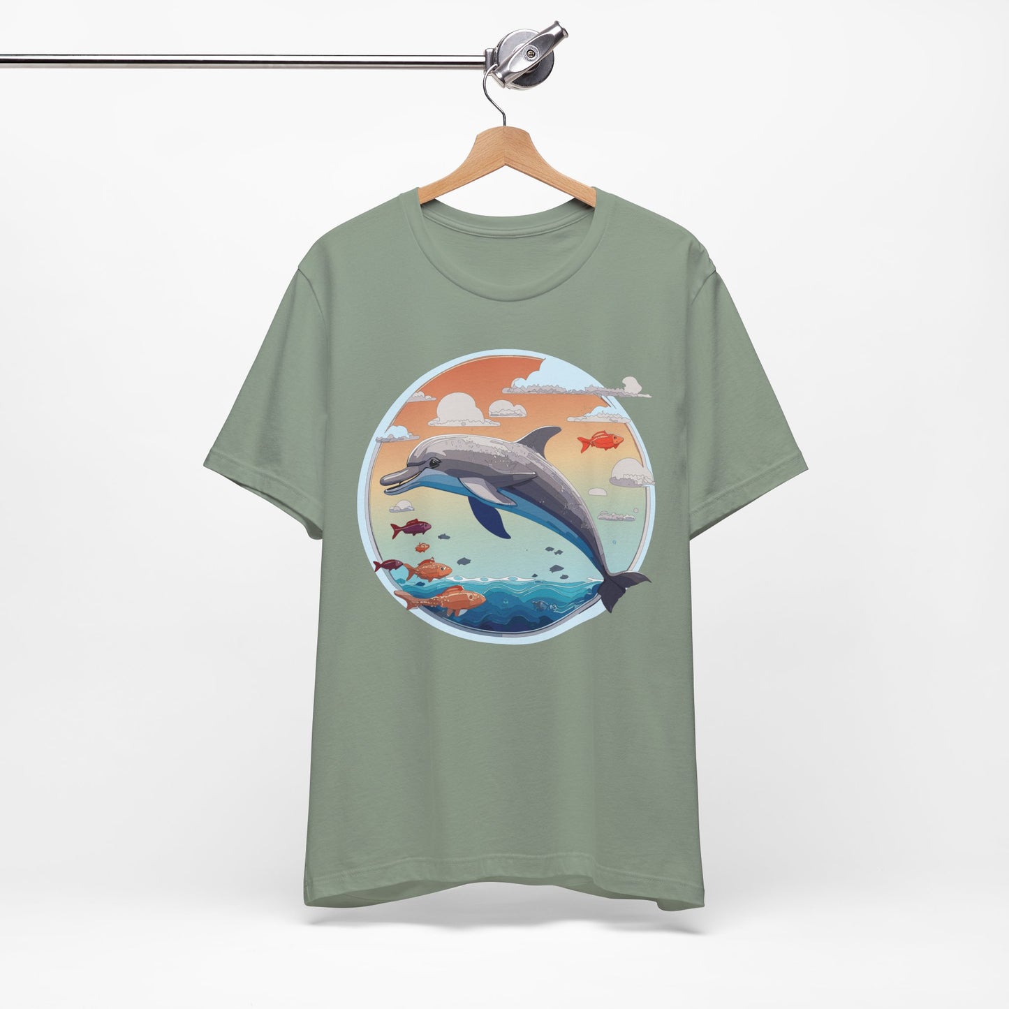 Animals Shirt, Shirt with Dolphin