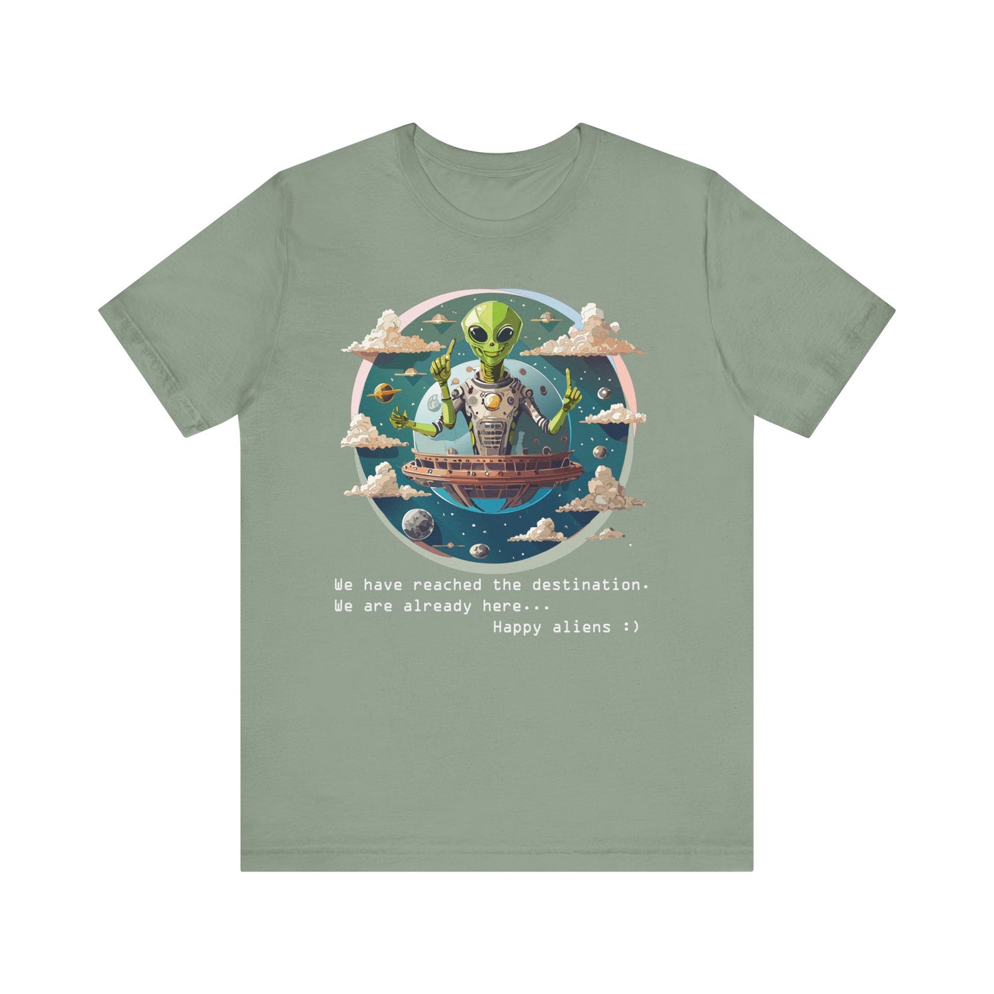 Funny Aliens Shirt, T-Shirt with Funny Aliens