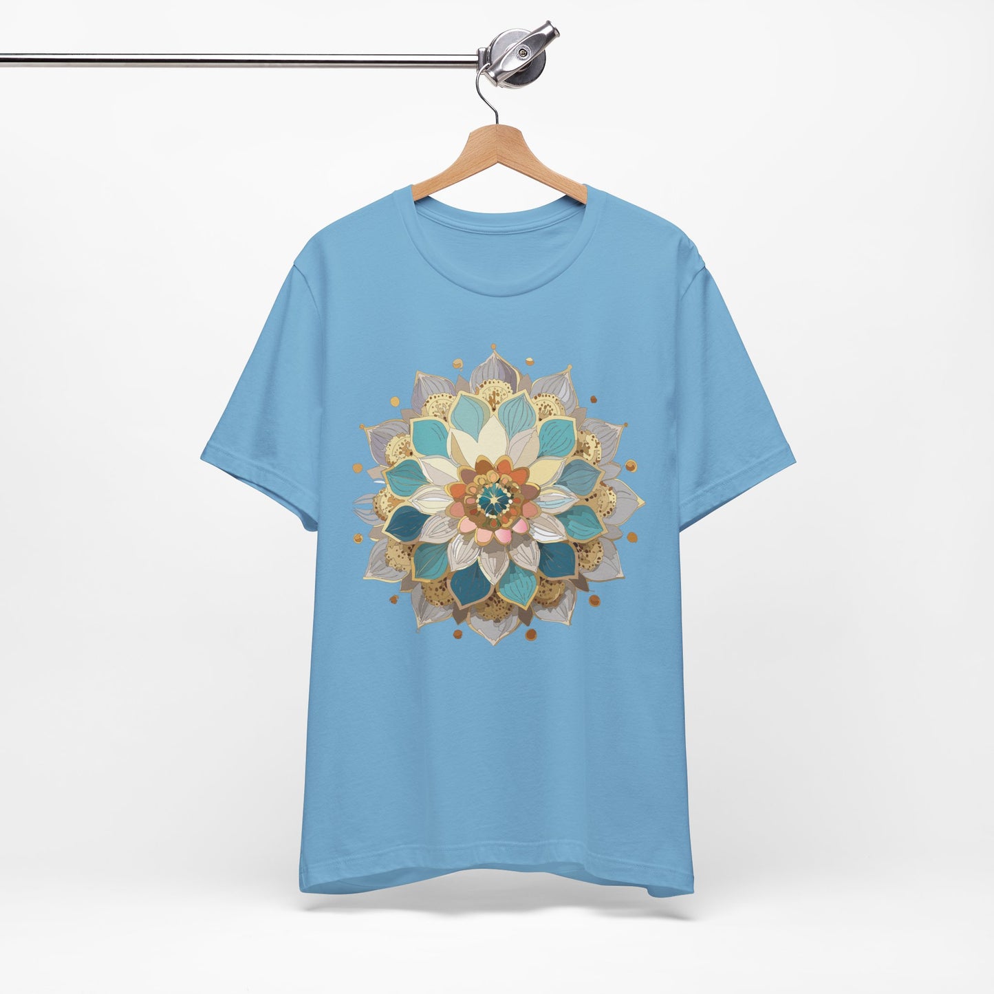 Floral Mandala Shirt, Flowers Mandala Shirt
