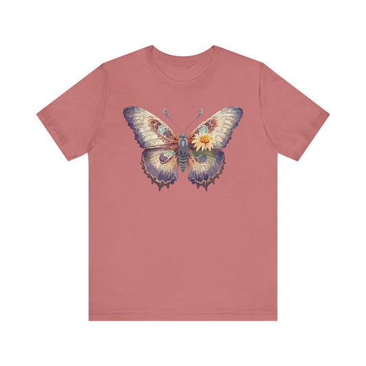Butterfly Tee Shirt, Shirt with Butterfly