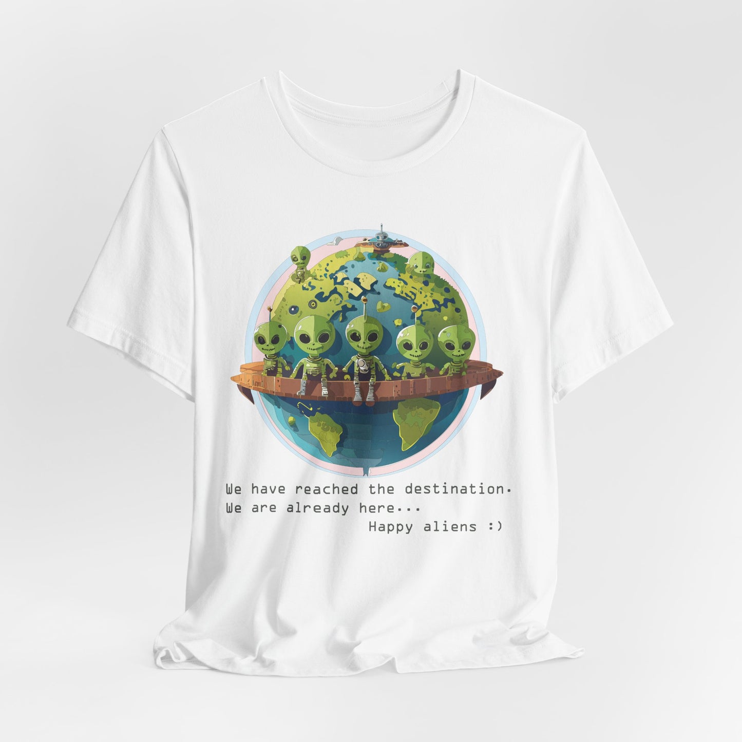 Funny Aliens Shirt, T-Shirt with Funny Aliens