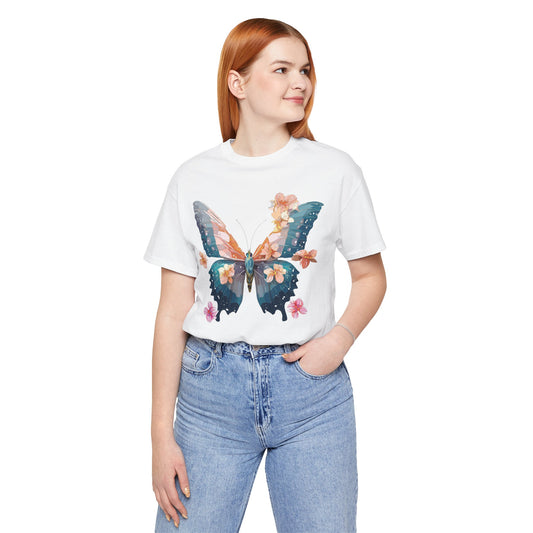 Butterfly Tee Shirt, Shirt with Butterfly