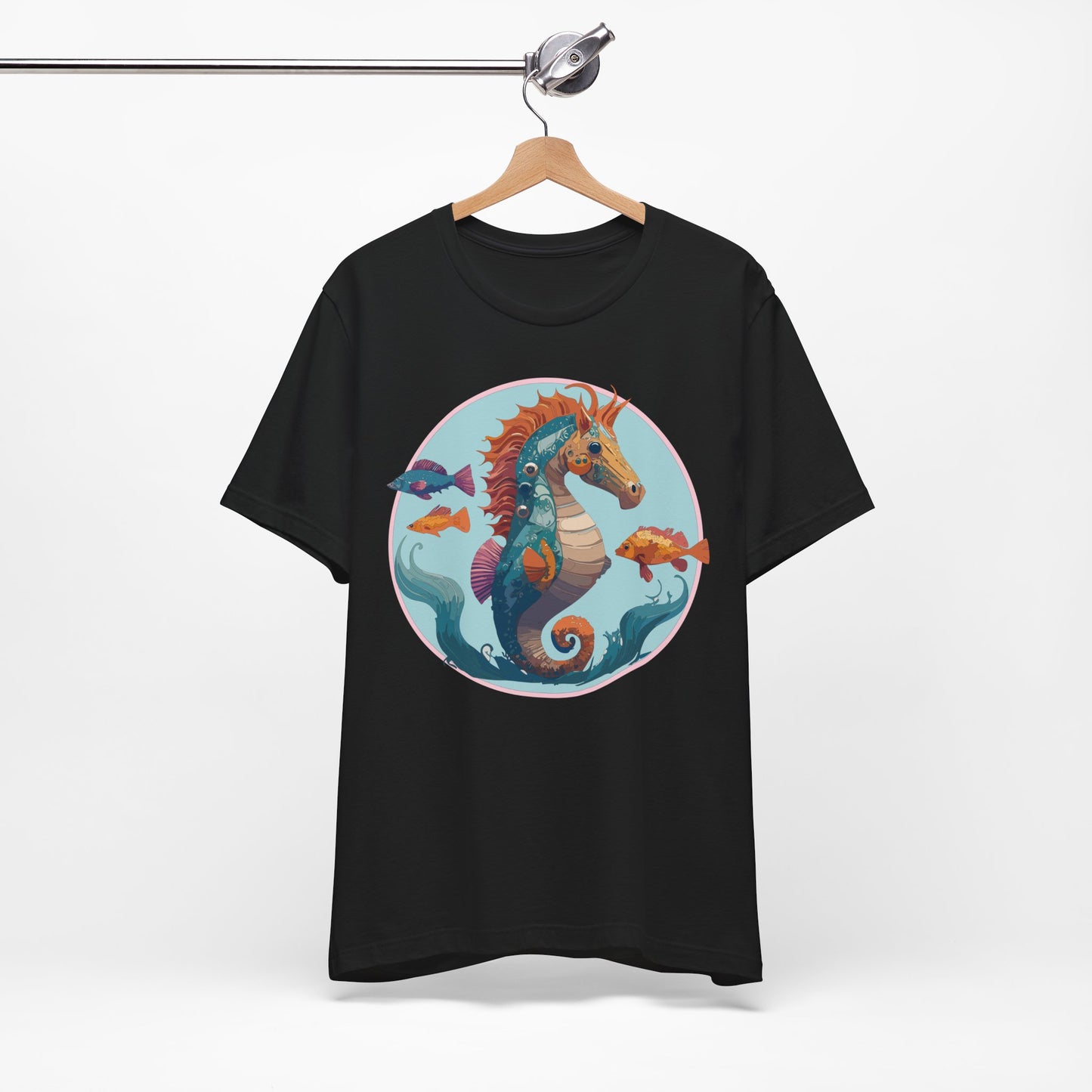 Animals Shirt, Shirt with Seahorse