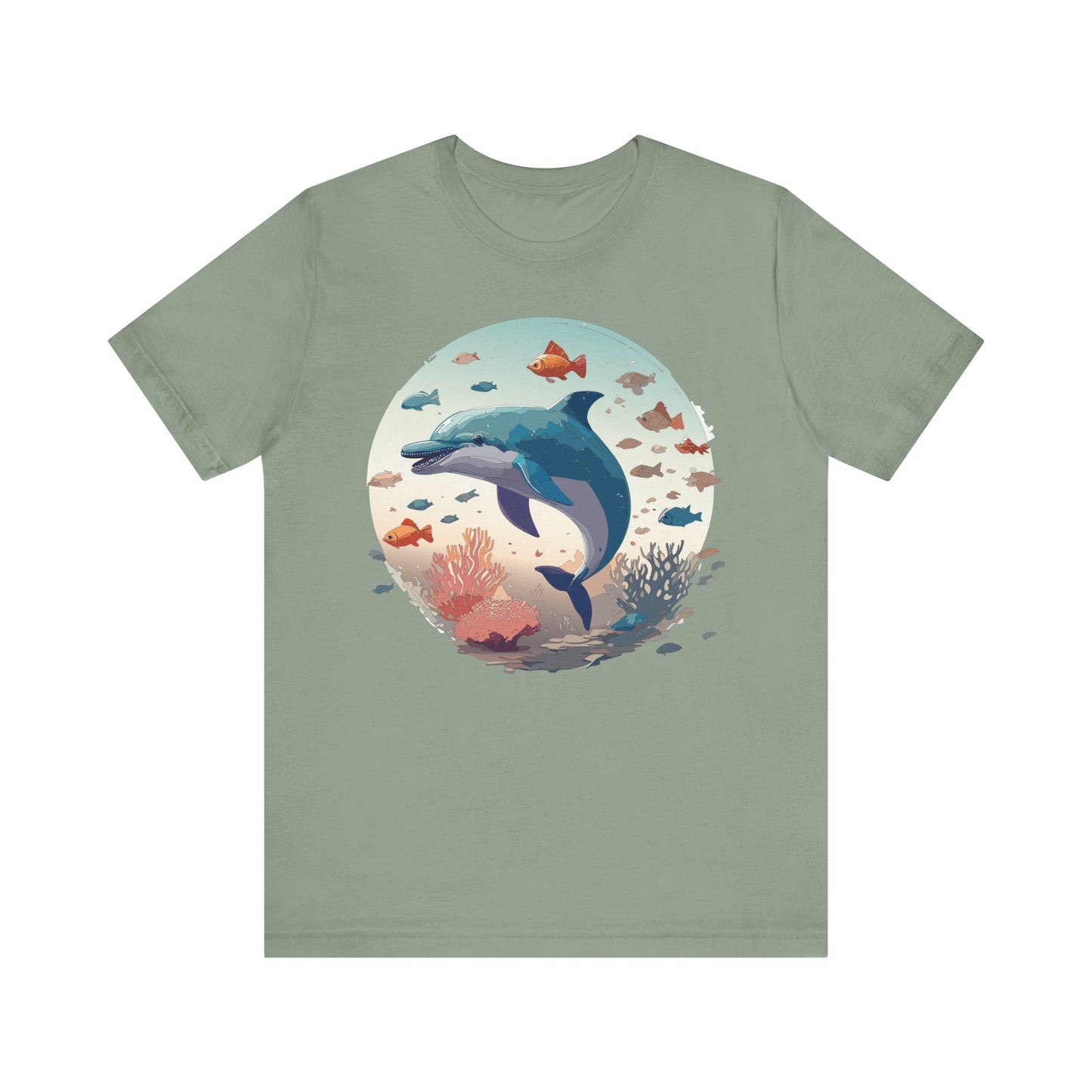 Animals Shirt, Shirt with Dolphin