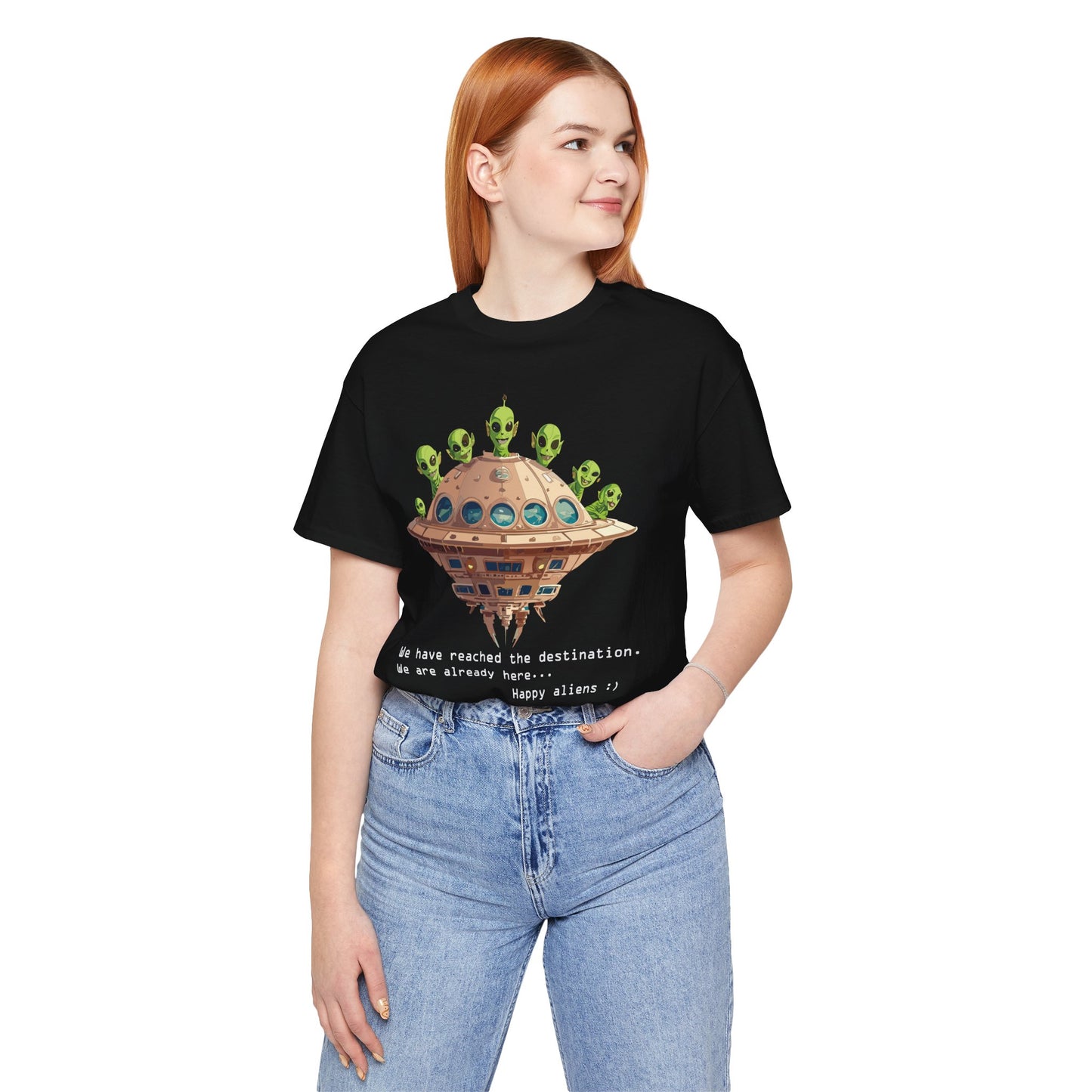 Funny Aliens Shirt, T-Shirt with Funny Aliens