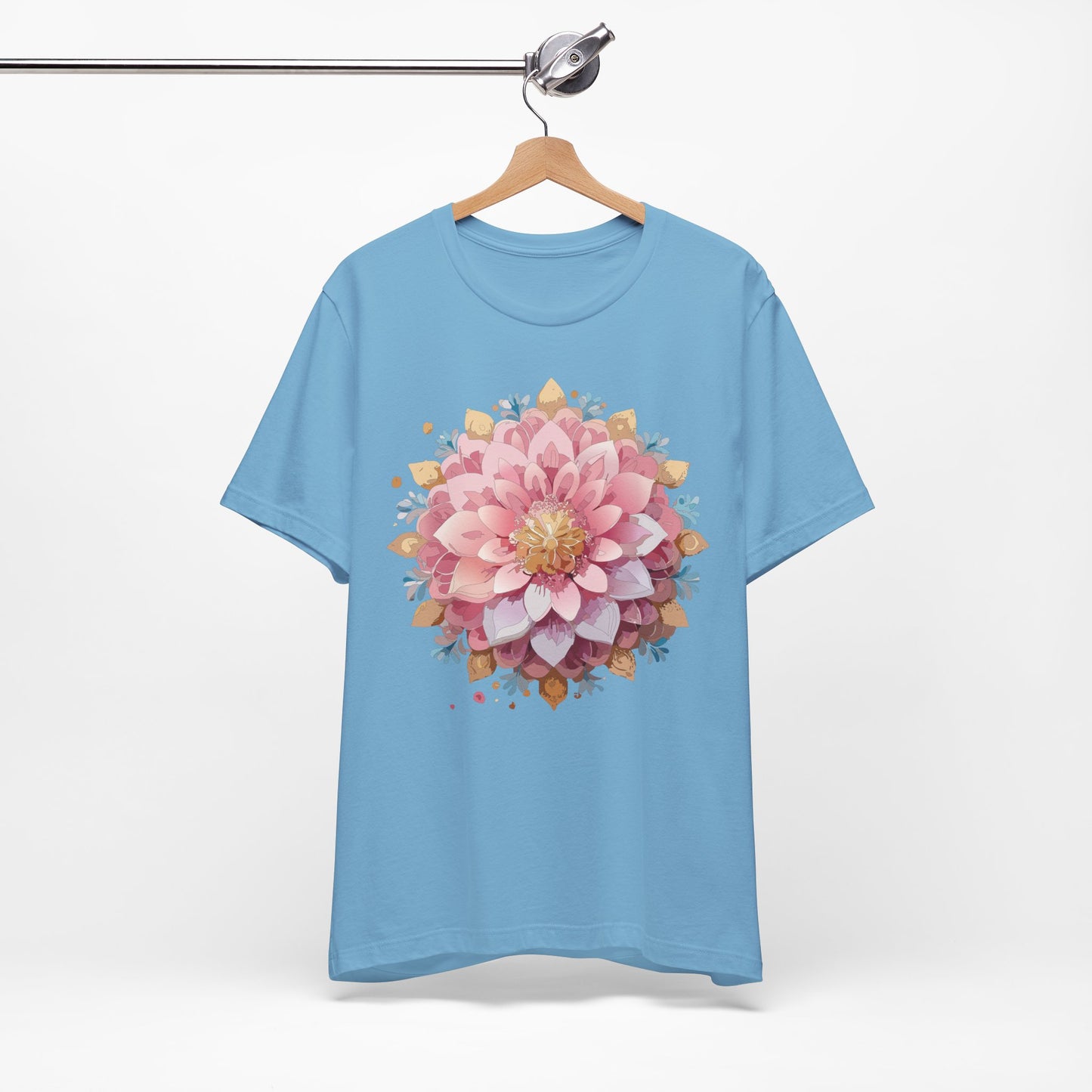 Floral Mandala Shirt, Flowers Mandala Shirt