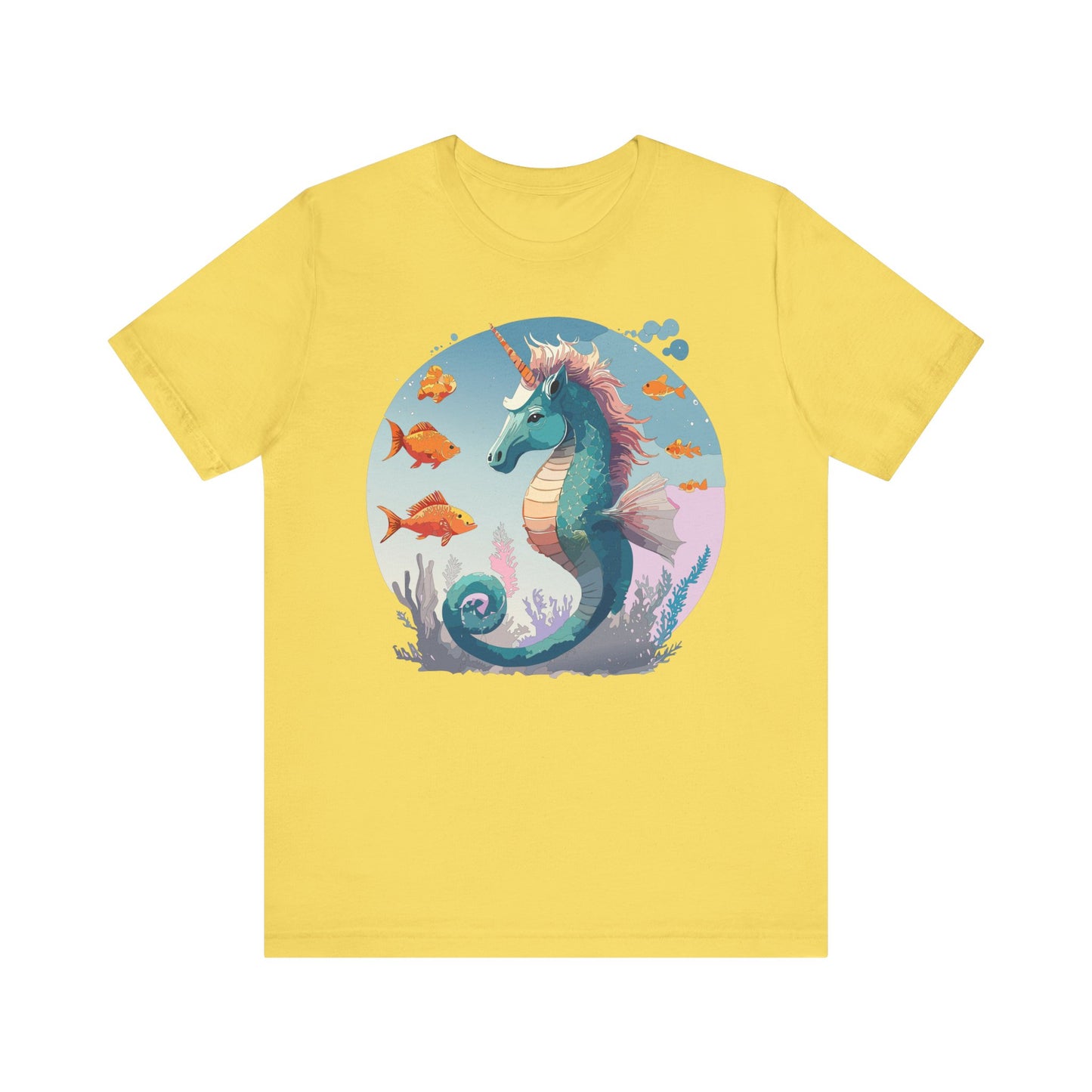 Animals Shirt, Shirt with Seahorse