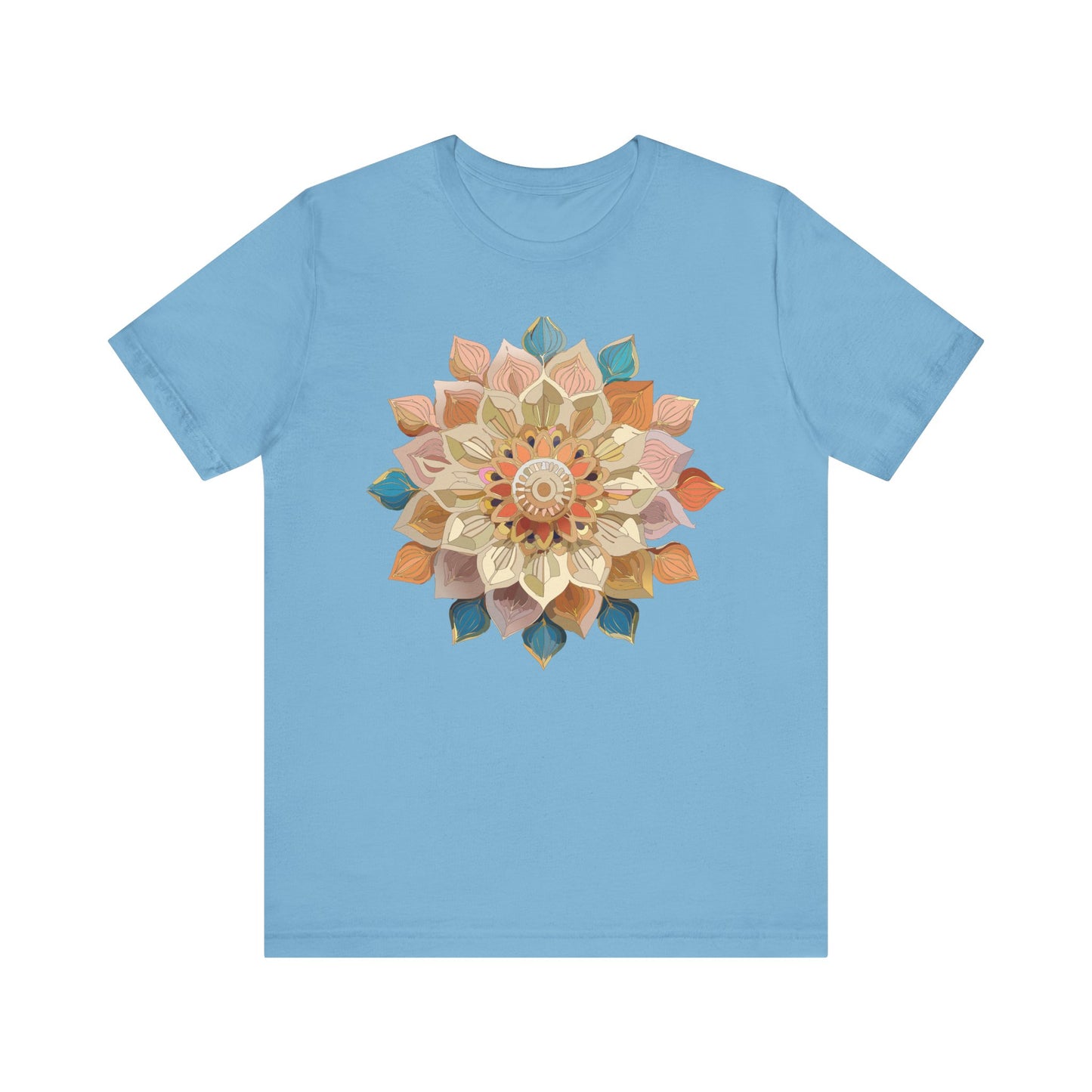 Floral Mandala Shirt, Flowers Mandala Shirt