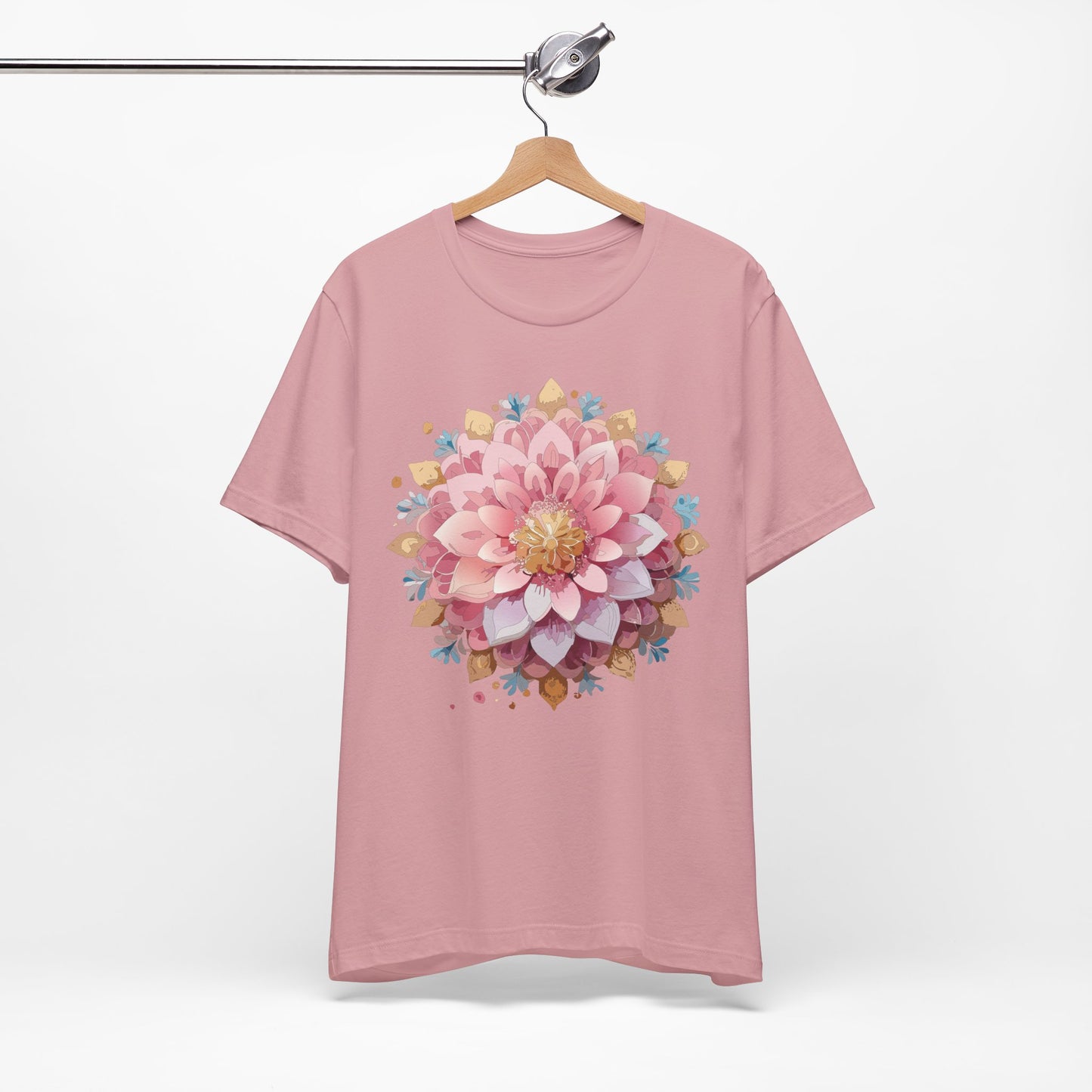 Floral Mandala Shirt, Flowers Mandala Shirt