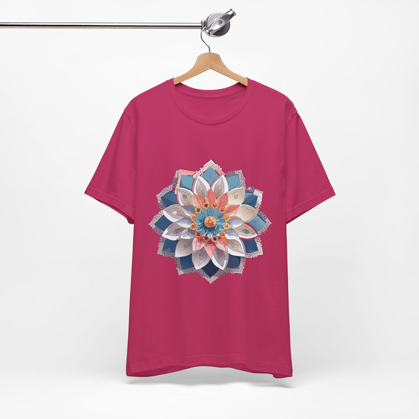 Floral Mandala Shirt, Flowers Mandala Shirt