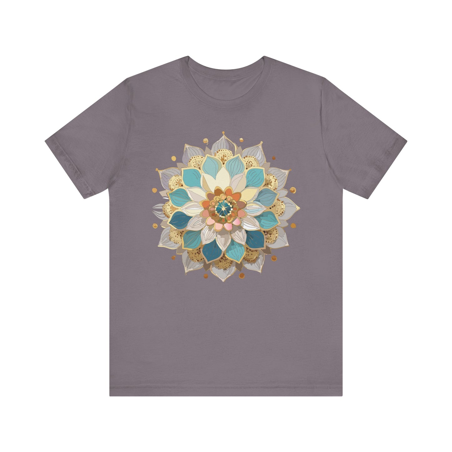 Floral Mandala Shirt, Flowers Mandala Shirt