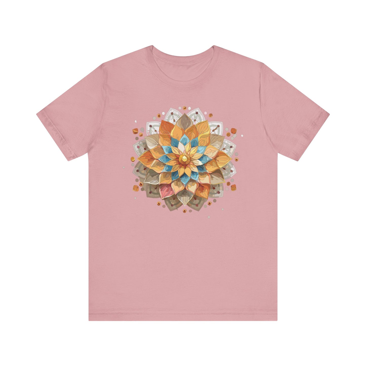 Floral Mandala Shirt, Flowers Mandala Shirt