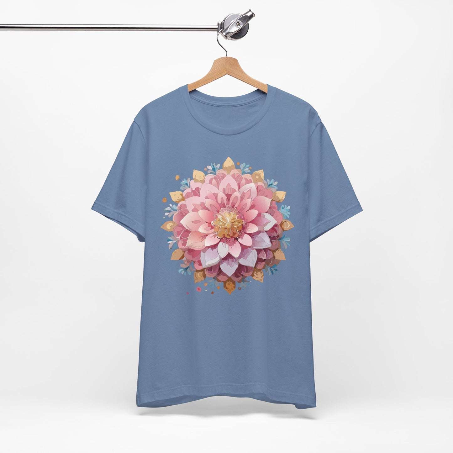 Floral Mandala Shirt, Flowers Mandala Shirt
