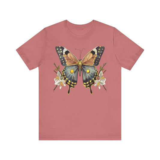 Butterfly Tee Shirt, Shirt with Butterfly