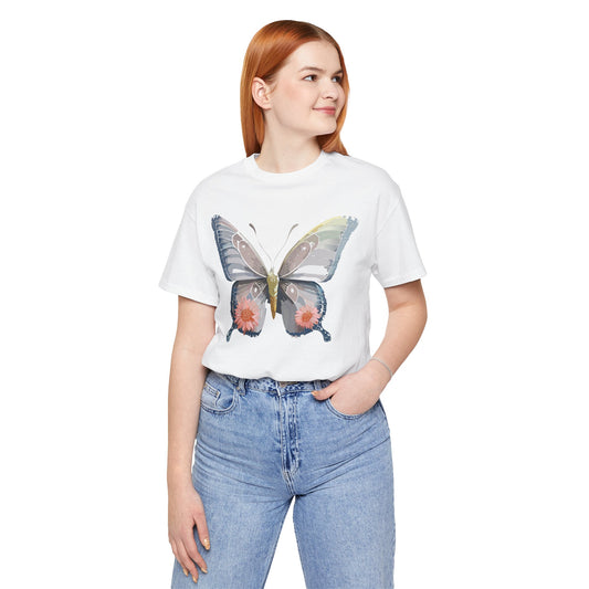 Butterfly Tee Shirt, Shirt with Butterfly