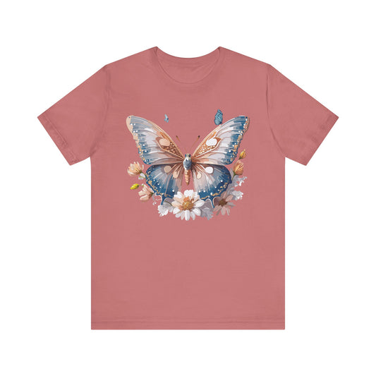 Butterfly Tee Shirt, Shirt with Butterfly