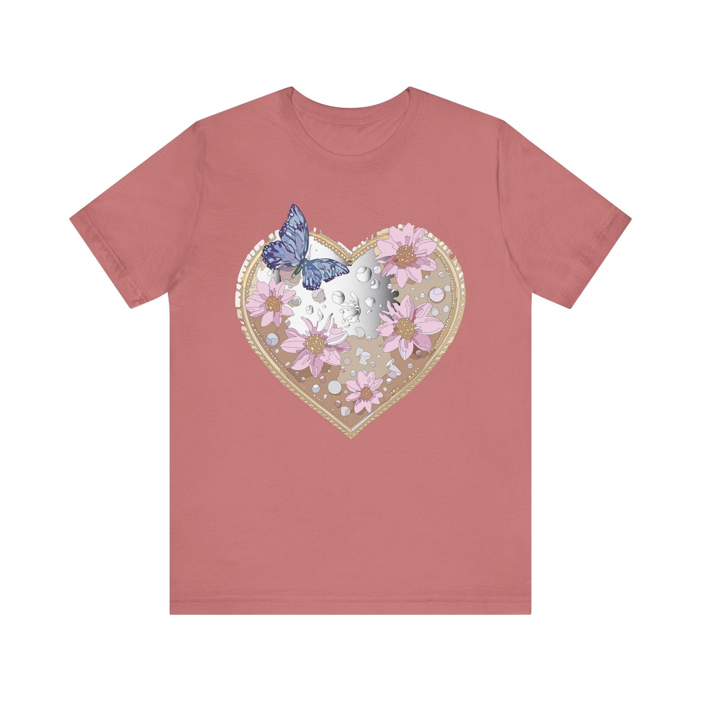 Heart Tee Shirt, Shirt with Heart