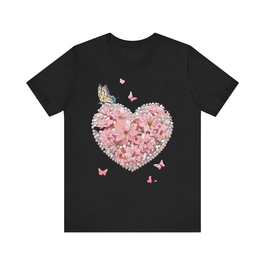 Heart Tee Shirt, Shirt with Heart