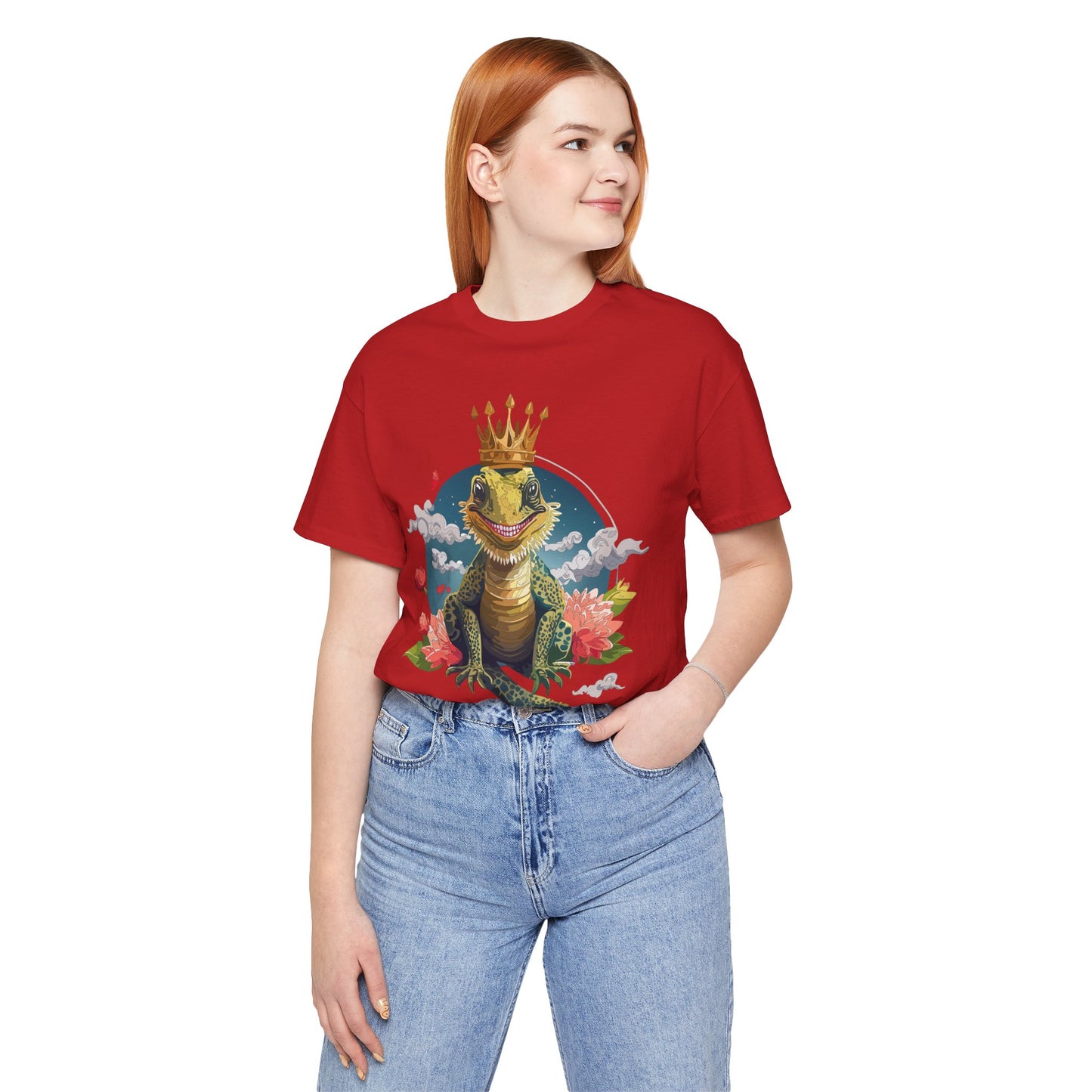 Animals Shirt, Shirt with Lizard