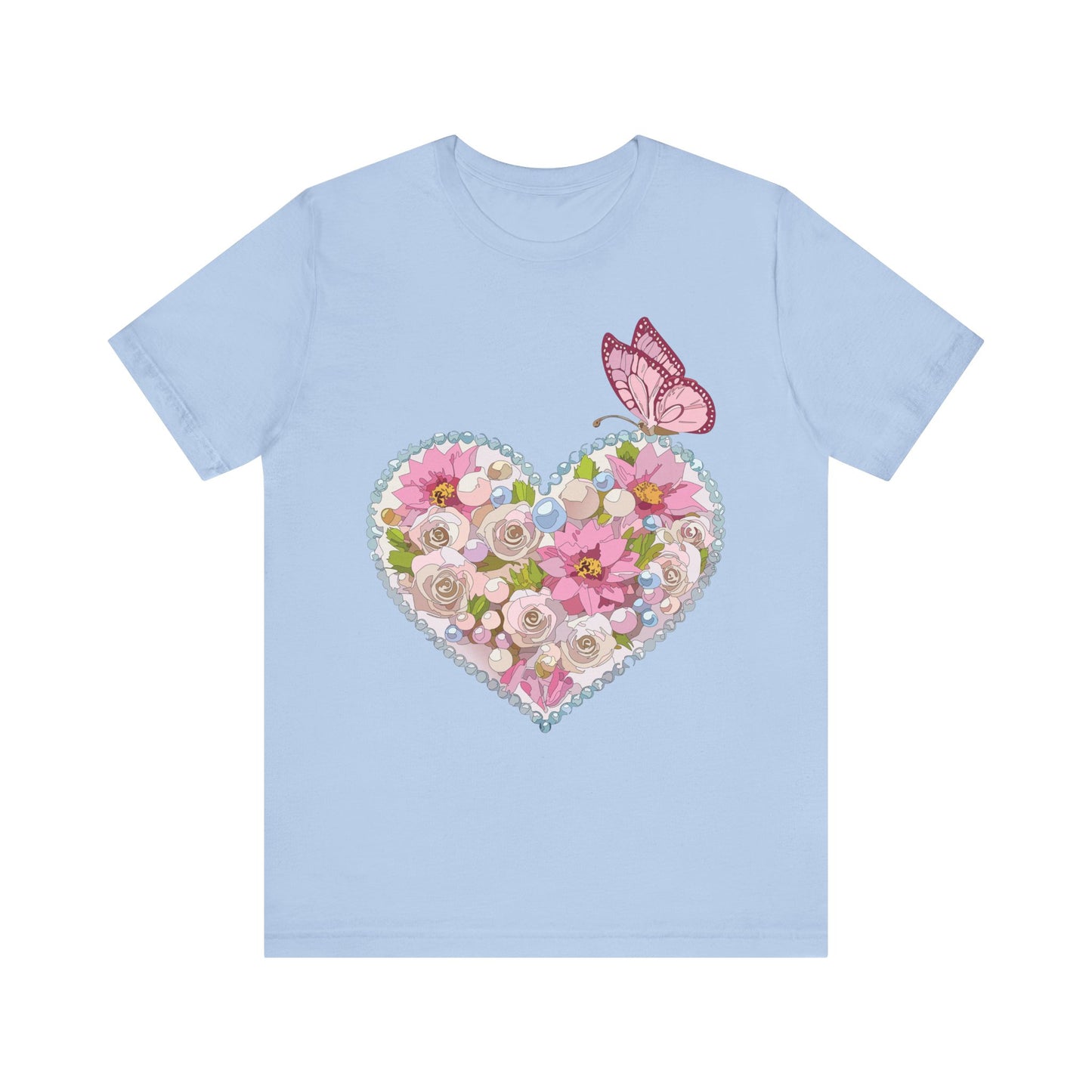Heart Tee Shirt, Shirt with Heart