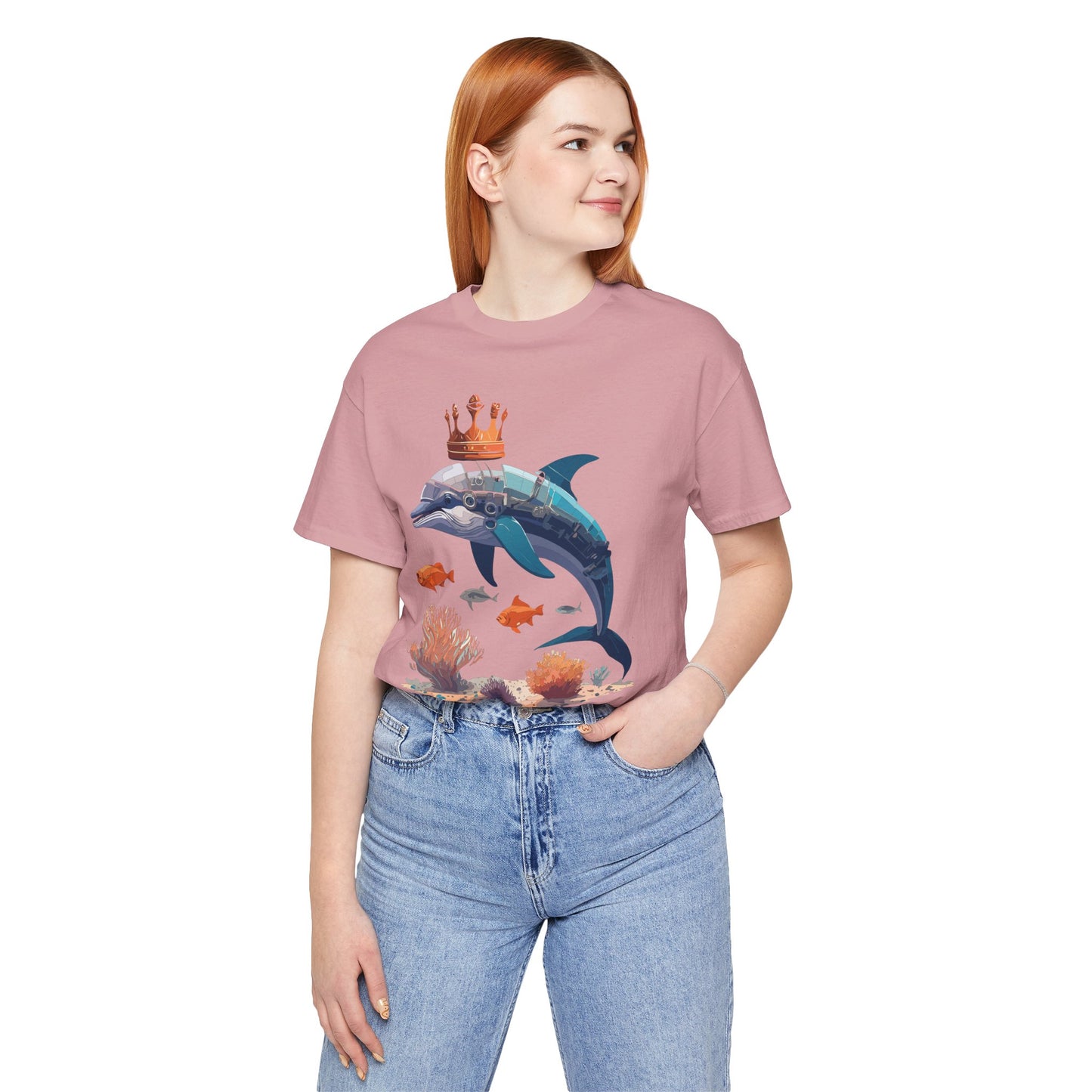Animals Shirt, Shirt with Dolphin
