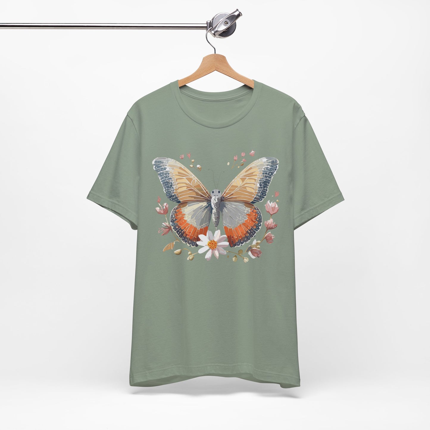 Butterfly Tee Shirt, Shirt with Butterfly