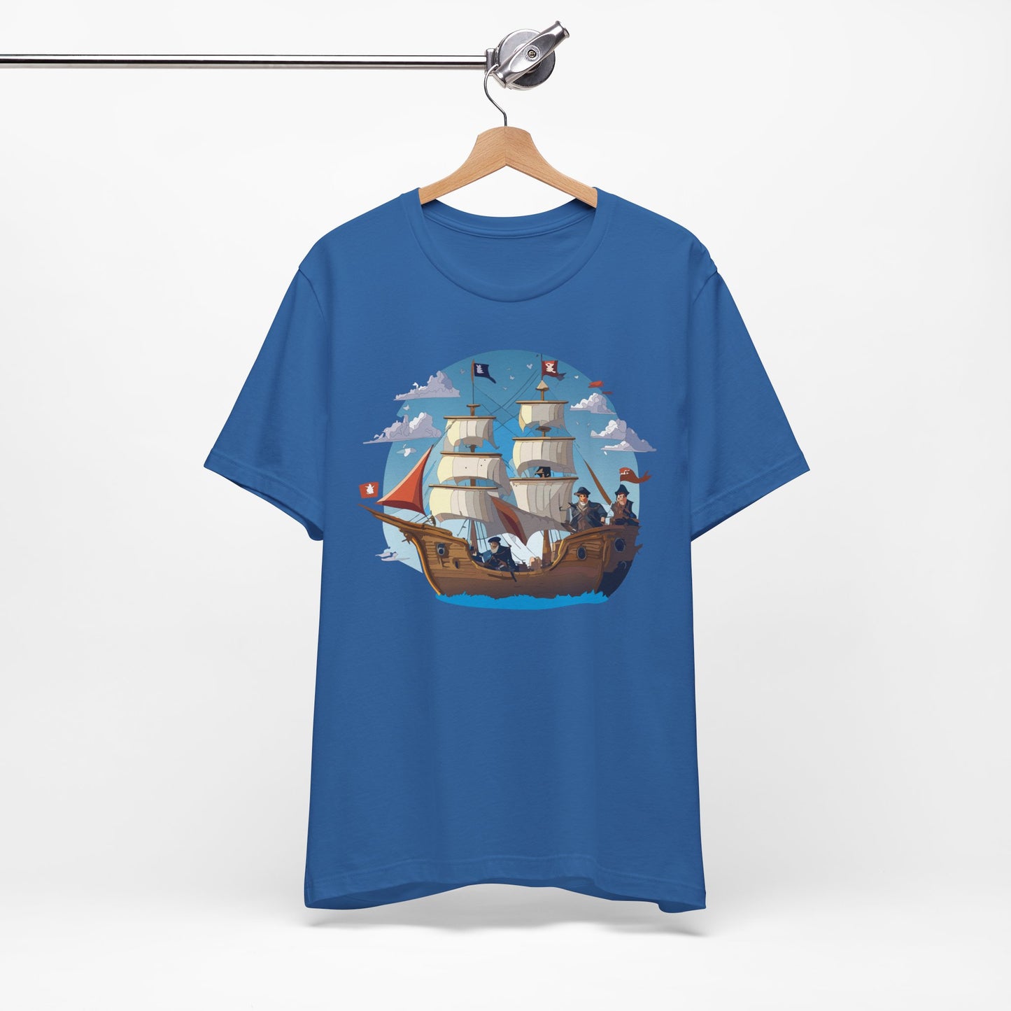 Ship Tee Shirt, Tee Shirt with Ship