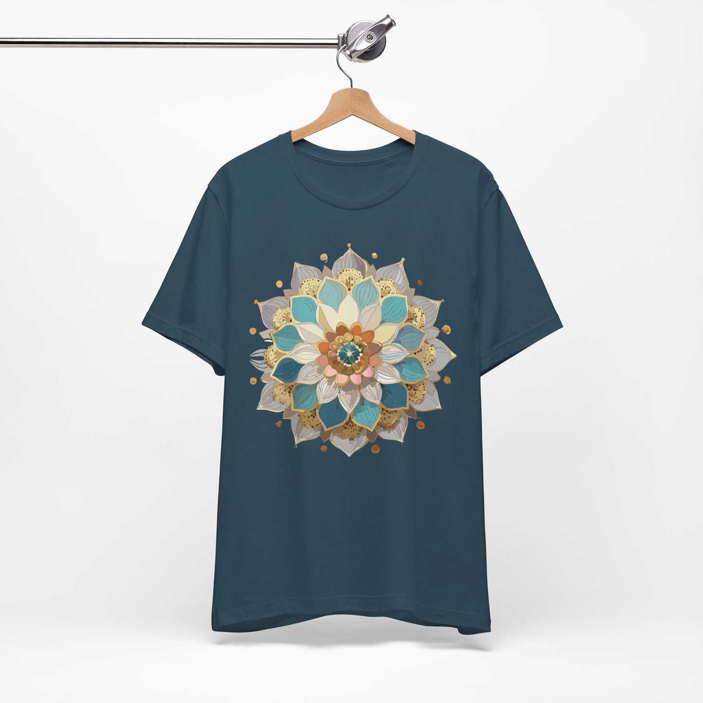 Floral Mandala Shirt, Flowers Mandala Shirt