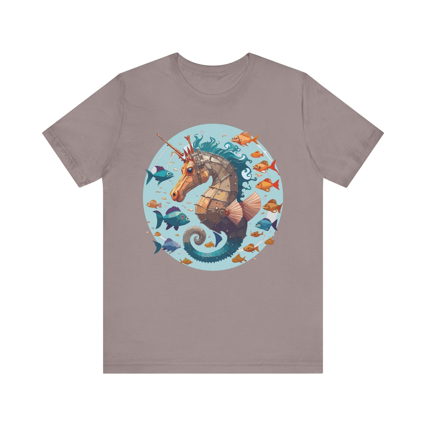 Animals Shirt, Shirt with Seahorse