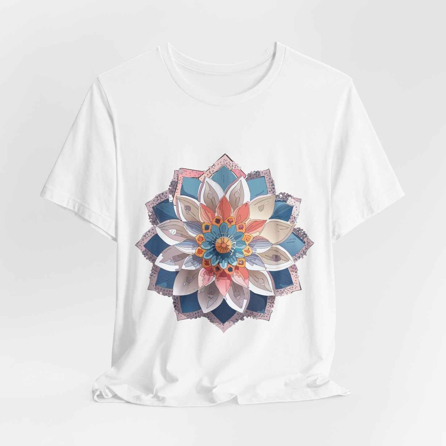 Floral Mandala Shirt, Flowers Mandala Shirt