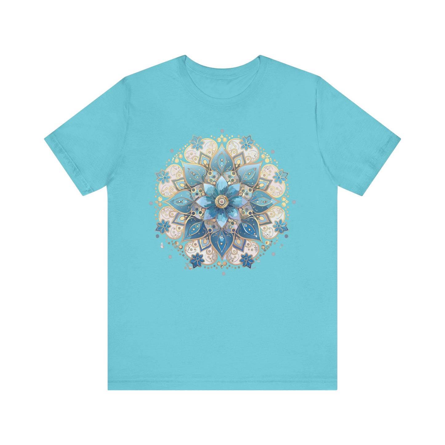 Floral Mandala Shirt, Flowers Mandala Shirt