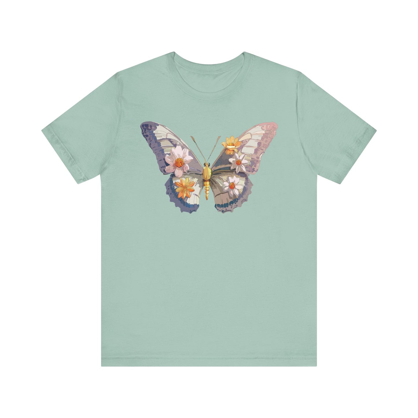 Butterfly Tee Shirt, Shirt with Butterfly