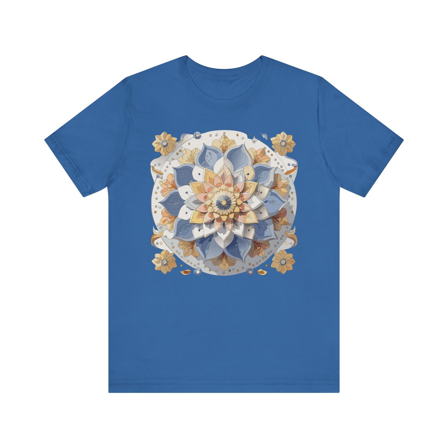 Floral Mandala Shirt, Flowers Mandala Shirt