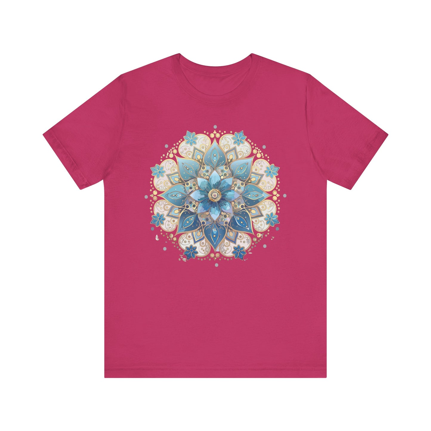 Floral Mandala Shirt, Flowers Mandala Shirt