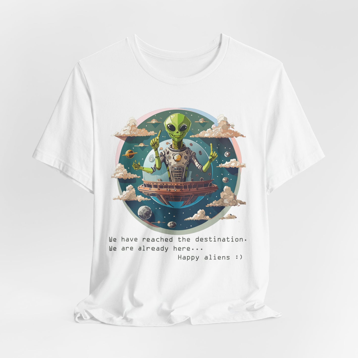 Funny Aliens Shirt, T-Shirt with Funny Aliens