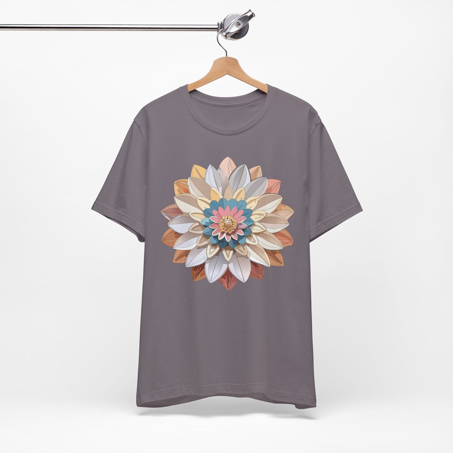 Floral Mandala Shirt, Flowers Mandala Shirt