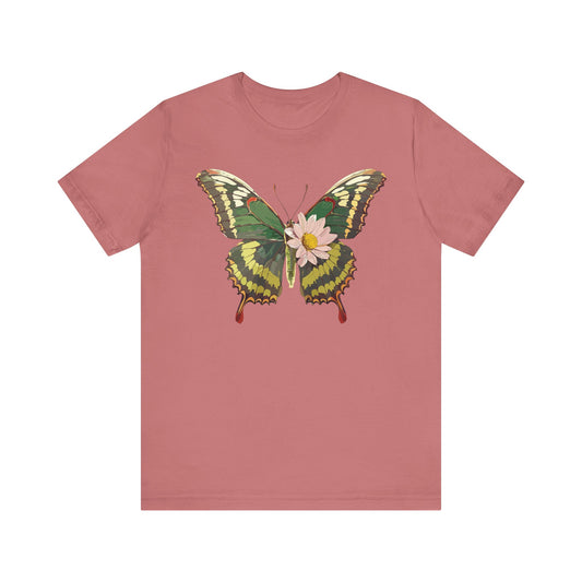 Butterfly Tee Shirt, Shirt with Butterfly
