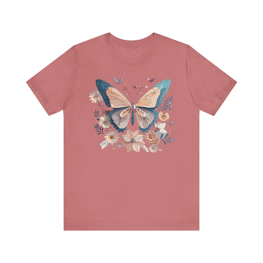 Butterfly Tee Shirt, Shirt with Butterfly