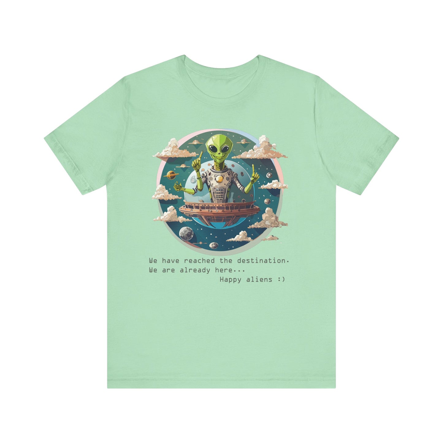Funny Aliens Shirt, T-Shirt with Funny Aliens